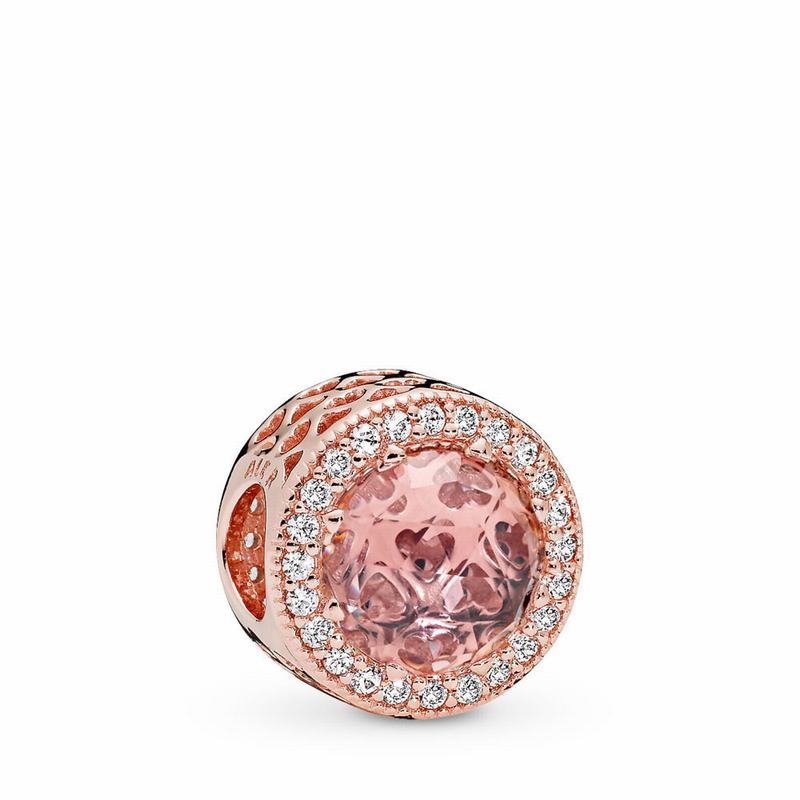 Pandora Australia Rose™ Radiant Hearts Charm | PSHTVI048